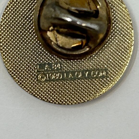Lot of 2 Vintage 80s Olympic Lapel Pins 1984 IBM 1988 Coca Cola Pinback Buttons - Picture 3 of 5